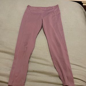 Lavender leggings.